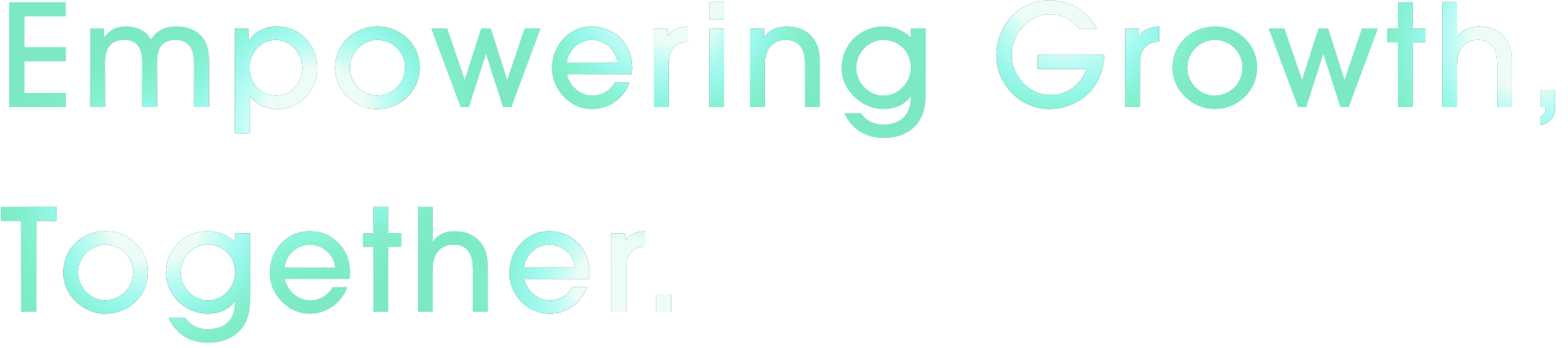 Empowering Growth, Together.