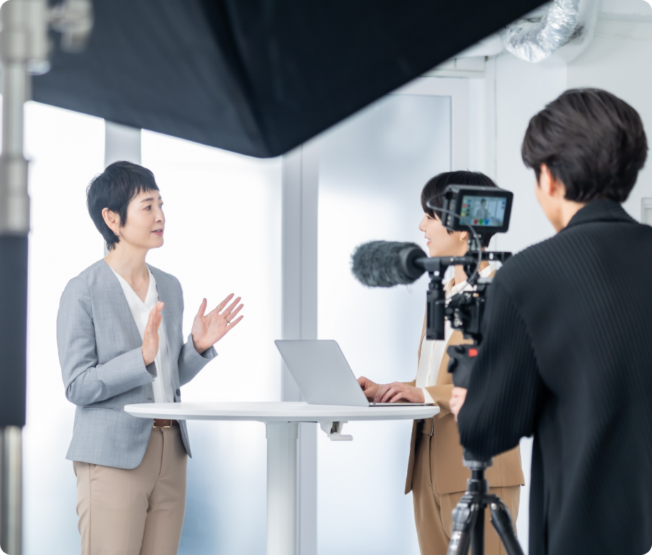 採用に関わる制作事業